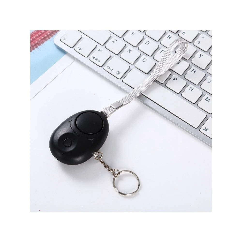 Wewoo 120dB Key Anti-lost Alarme Anti-wolf Avec LED Light Black 1 Wewoo 120dB Key Anti-lost Alarme Anti-wolf Avec LED Light Black