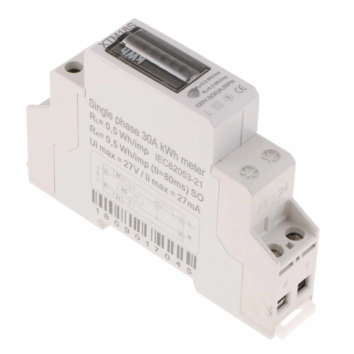 Marque Generique 2x Monophase Deux Fils Puissance KWh Sous-compteur D'Energie Montage D... 3 Marque Generique 2x Monophase Deux Fils Puissance KWh Sous-compteur D'Energie Montage D... – Image 3