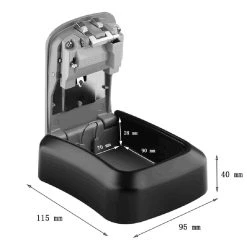 Marque Generique Coffret De Coffre-fort Fixé Au Mur Extérieur Avec La Serrure Et La C... 8 Marque Generique Coffret De Coffre-fort Fixé Au Mur Extérieur Avec La Serrure Et La C... -rue du commerce shop 53030174 7 image 1