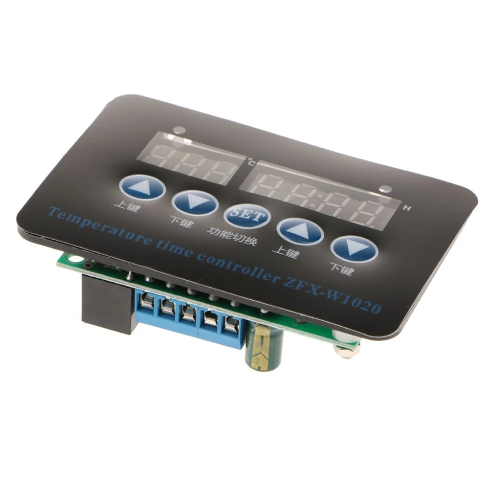 Marque Generique Double Commutateur De Thermomètre De Contrôleur De Température De T... 3 Marque Generique Double Commutateur De Thermomètre De Contrôleur De Température De T... – Image 3