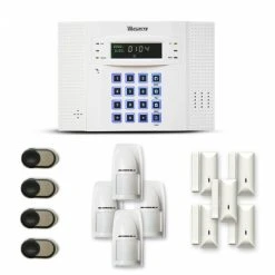 Tike Securite Alarme Maison Sans Fil DNB18 Compatible Box Internet Et GSM