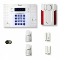 Tike Securite Alarme Maison Sans Fil DNB29 Compatible Box Internet Et GSM