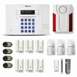 Tike Securite Alarme Maison Sans Fil DNB37 Compatible Box Internet Et GSM