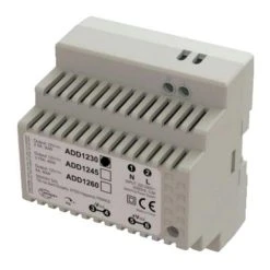 CDVI Alimentation Pour Rail DIN 3 Modules 230 Volts AC Sortie 12 Volts DC 3...