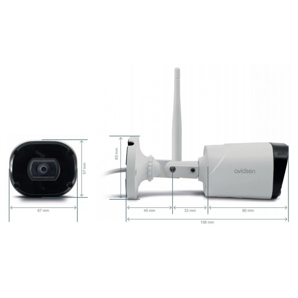 Avidsen - Caméra Extérieure IP WIFI 1080P Vision Nocturne à 25 M D?... 3 Avidsen - Caméra Extérieure IP WIFI 1080P Vision Nocturne à 25 M D?... – Image 3