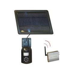 Elem Technic Caméra De Surveillance Solaire Sans Fil