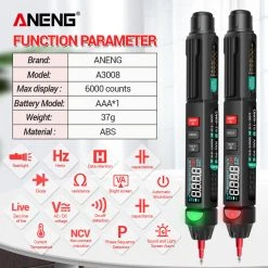 Marque Generique Capteur Intelligent Automatique Multimètre Numérique A3008 8 Marque Generique Capteur Intelligent Automatique Multimètre Numérique A3008 -rue du commerce shop capteur intelligent automatique multimetre numerique a3008 10877292 28397290 1140x1140