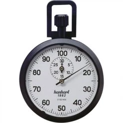 Beloh Chronomètre De Précision à Couronne 1/10 Sec. 15 Min. Hanhart