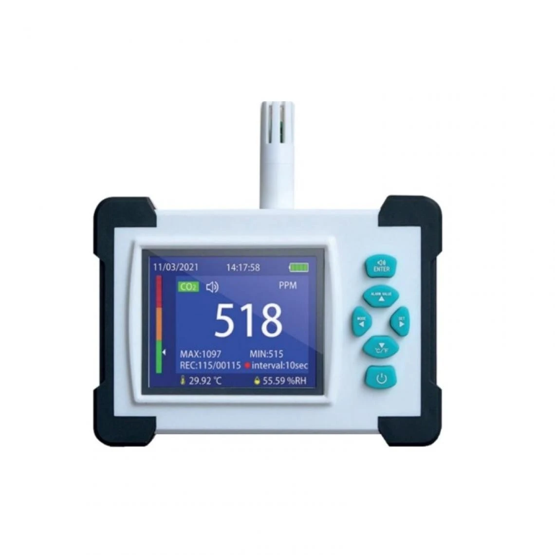 Axelair Détecteur De CO2 Pour établissements Scolaires Et Bâtiments Tertiai... 1 Axelair Détecteur De CO2 Pour établissements Scolaires Et Bâtiments Tertiai...