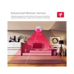 Wewoo Détecteur De Mouvement Infrarouge Sans Fil PIR Avec Réseau WiFi, Sup... -rue du commerce shop detecteur de mouvement sans fil pir avec detecteur de reseau sans fil wifi neo nas pd02w avec support magnetique et support des 3