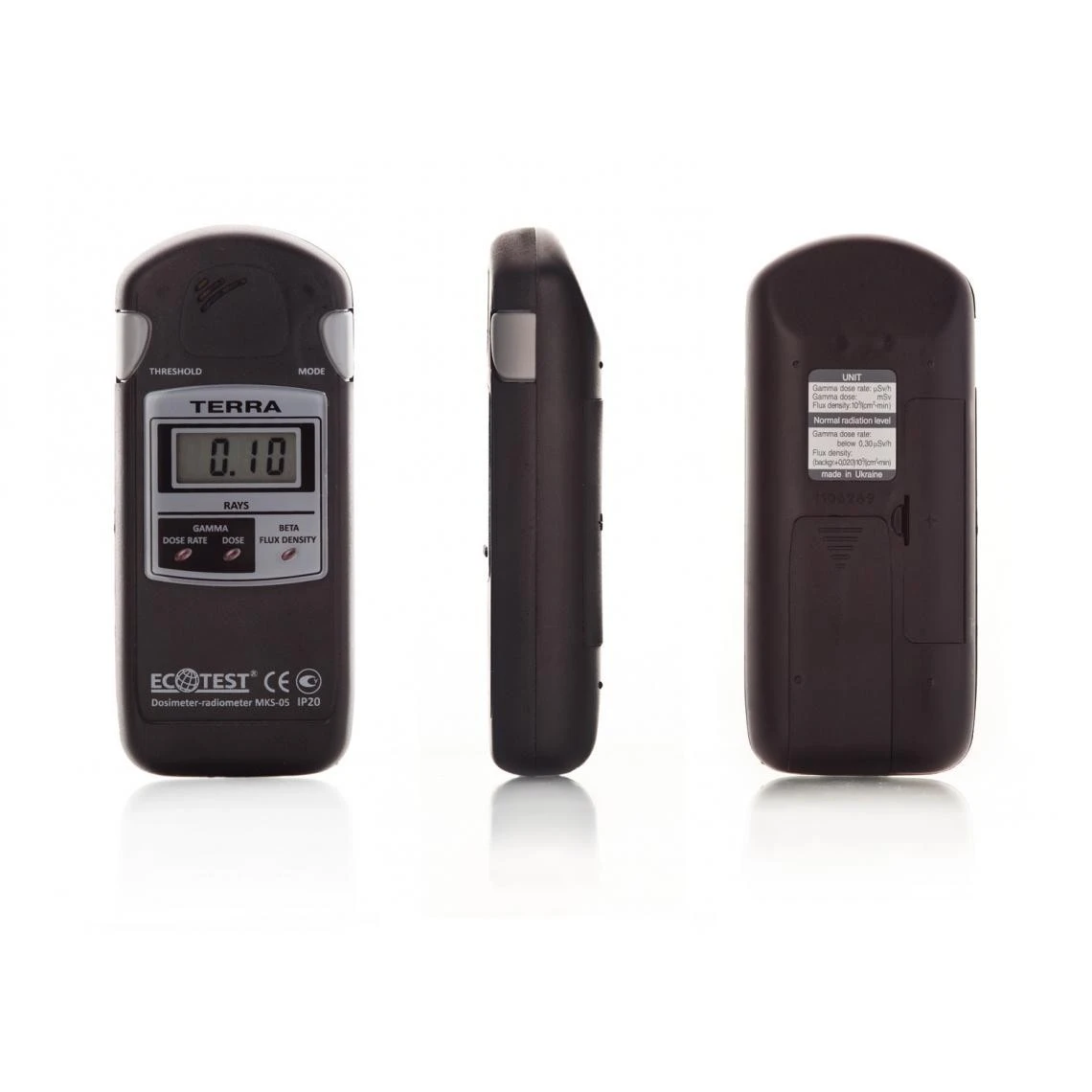 Ecotest Détecteur De Radioactivité Nucléaire Compteur Geiger Dosimètre Rad... 5 Ecotest Détecteur De Radioactivité Nucléaire Compteur Geiger Dosimètre Rad... – Image 5