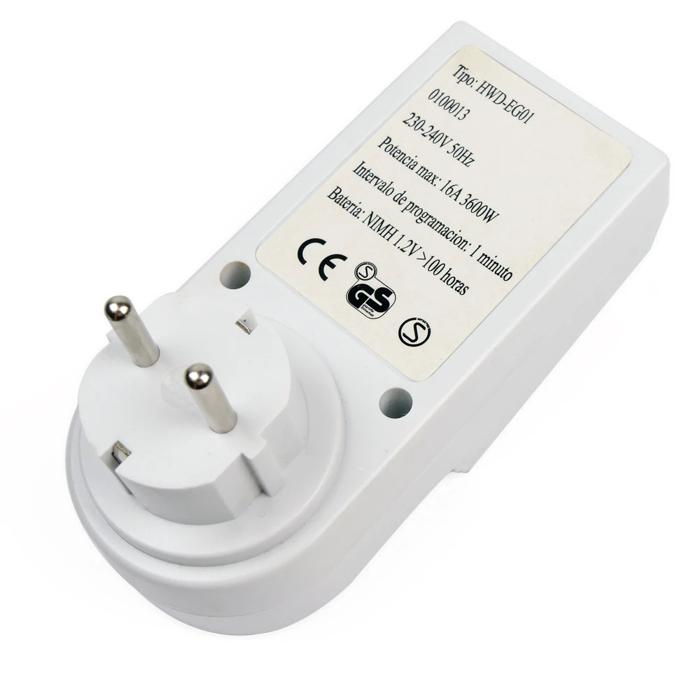 BeMatik Programmeur Hebdomadaire électrique Numérique De Type Prise 2 BeMatik Programmeur Hebdomadaire électrique Numérique De Type Prise – Image 2