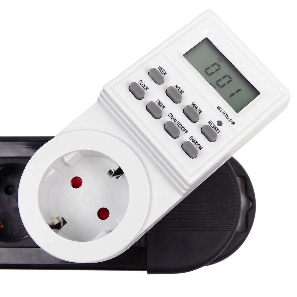 BeMatik Programmeur Hebdomadaire électrique Numérique De Type Prise 3 BeMatik Programmeur Hebdomadaire électrique Numérique De Type Prise – Image 3