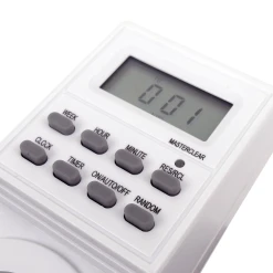 BeMatik Programmeur Hebdomadaire électrique Numérique De Type Prise 9 BeMatik Programmeur Hebdomadaire électrique Numérique De Type Prise -rue du commerce shop do08300 05