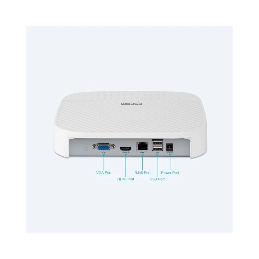Wewoo 1080P 4CH + 2CH ONVIF NVR Enregistreur Vidéo Numérique Avec 2CH Clou... 5 Wewoo 1080P 4CH + 2CH ONVIF NVR Enregistreur Vidéo Numérique Avec 2CH Clou... – Image 5