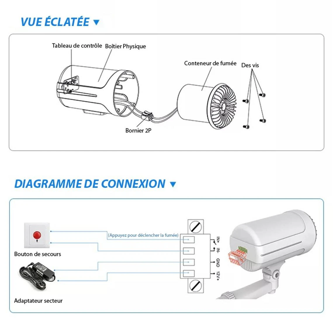 Divers Marques Générateur De Fumée Machine à Brouillard De Sécurité Fumigène B... 3 Divers Marques Générateur De Fumée Machine à Brouillard De Sécurité Fumigène B... – Image 3