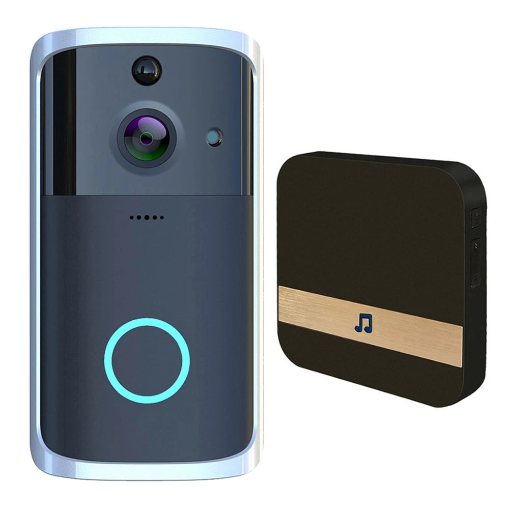 Marque Generique Sonnette Vidéo Sans Fil Wifi Intelligent Doorbell 1 Marque Generique Sonnette Vidéo Sans Fil Wifi Intelligent Doorbell