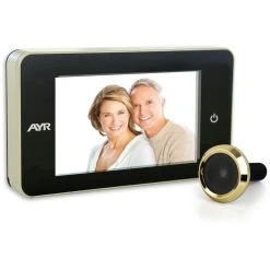 AYR Judas Numérique Avec Visualisation Uniquement - Nickel/Laiton