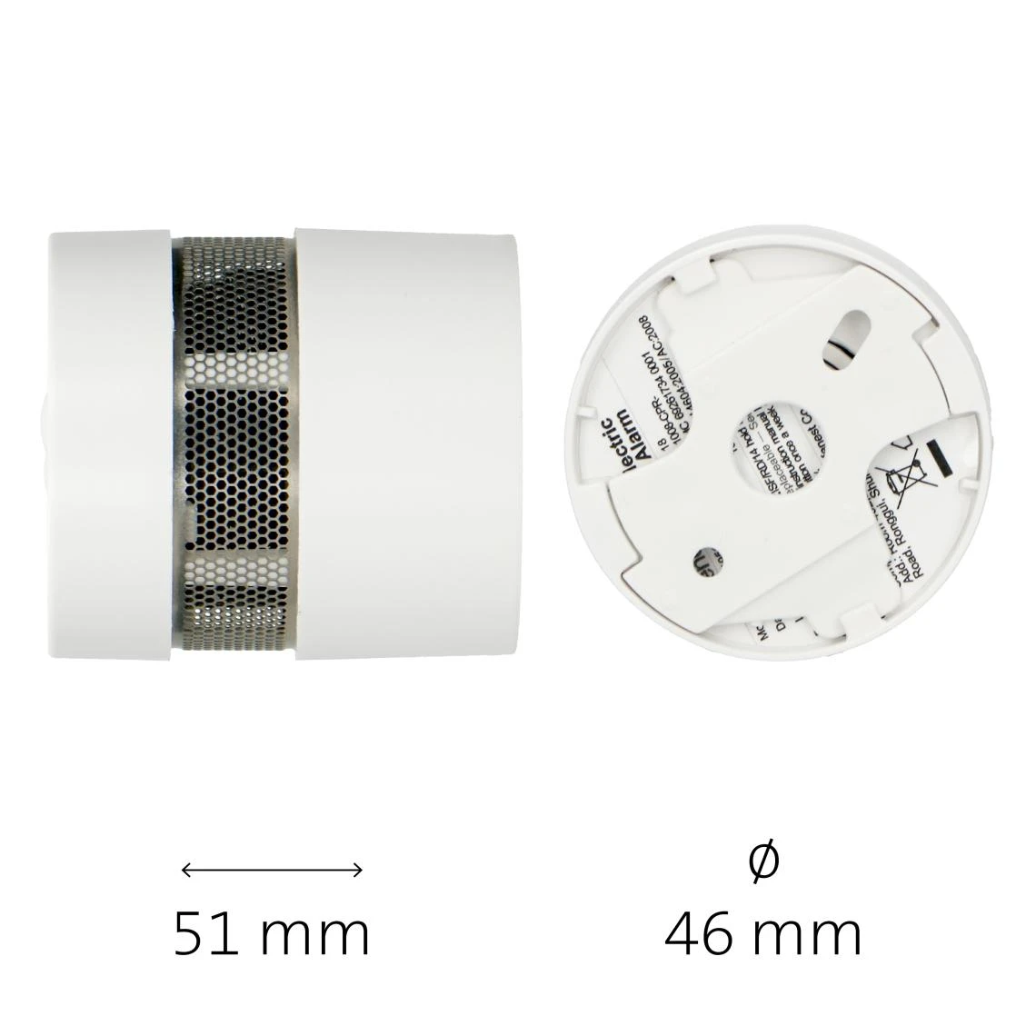 Alecto Mini Détecteur De Fumée Avec Pile Et Capteur De 10 Ans, Pack De 3 SA... 4 Alecto Mini Détecteur De Fumée Avec Pile Et Capteur De 10 Ans, Pack De 3 SA... – Image 4