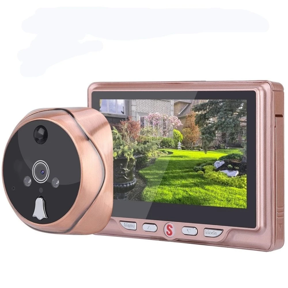 Wewoo Portier Vidéo Visiophone Sans Fil Interphone 4,3 Pouces LCD Porte Cam... 2 Wewoo Portier Vidéo Visiophone Sans Fil Interphone 4,3 Pouces LCD Porte Cam... – Image 2