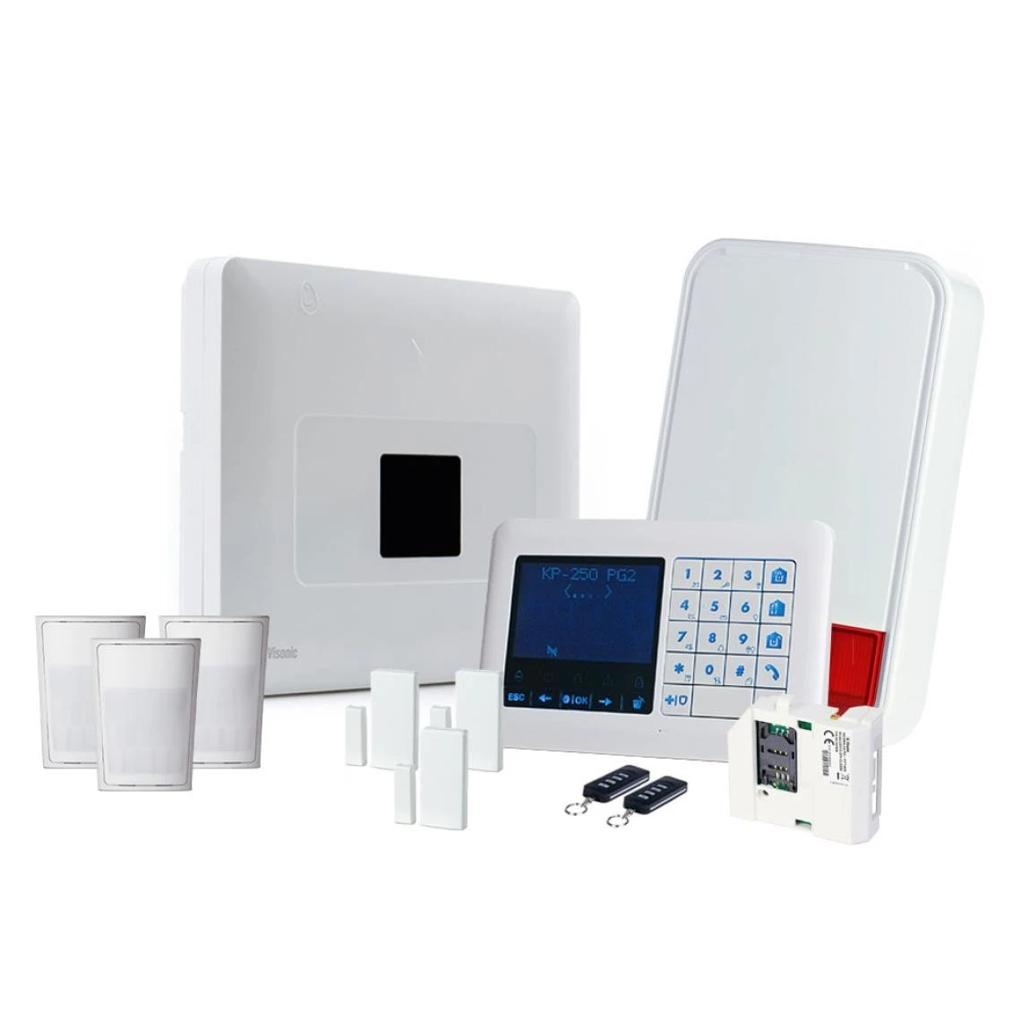 POWERMASTER 33 KIT 5 GSM Visonic 1 POWERMASTER 33 KIT 5 GSM Visonic