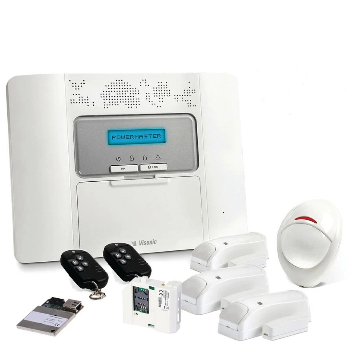 POWERMASTER KIT3 GSM IP Visonic 1 POWERMASTER KIT3 GSM IP Visonic