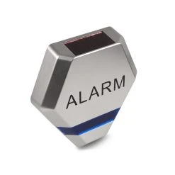 SANS MARQUE Sirène D'alarme Factice Solaire Argentée DC3200 S 3x LED Extérieur