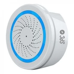 Sirène Sans Fil SPC Sonus 6314B WIFI 2.4 GHz USB Blanc