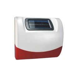 SMARTWARES Sirene Extérieure Flash A Recharge Solaire SA68G